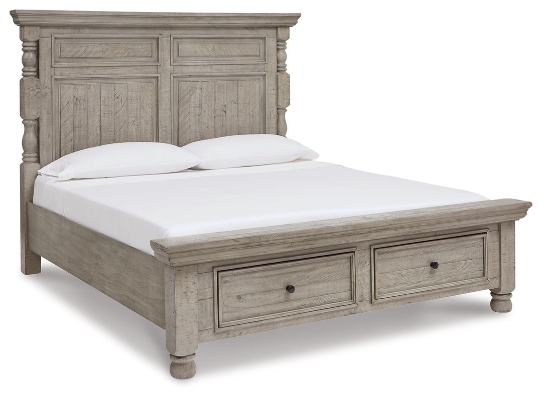 Harrastone - Panel Storage Bed