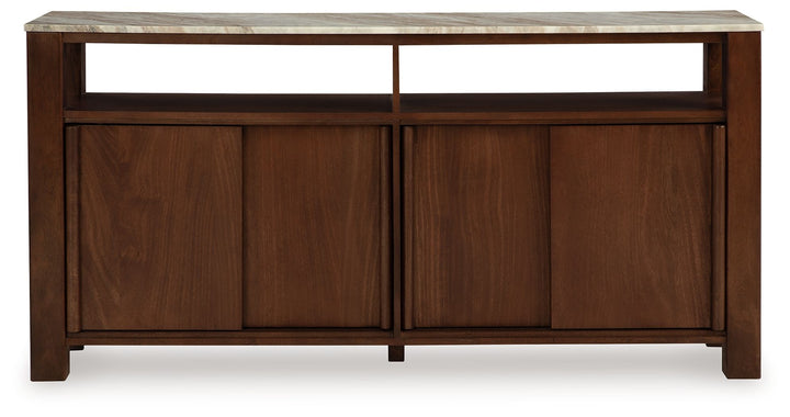 Tobinville - Dark Brown - Accent Cabinet