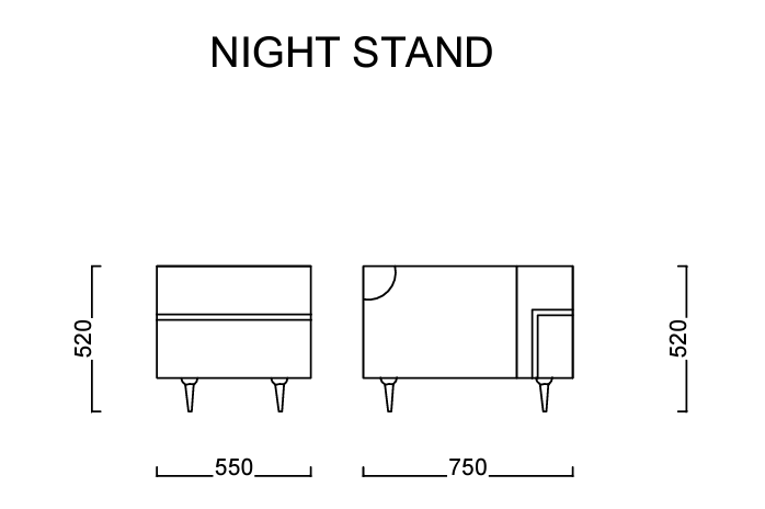 Arya Nightstand