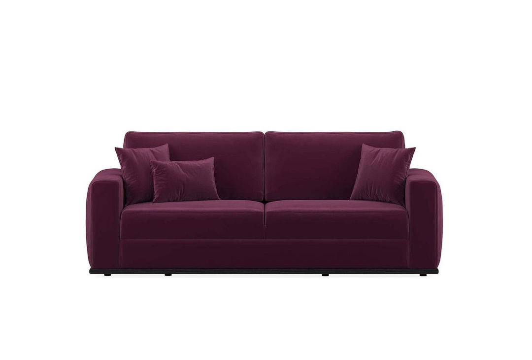 Carino 3-Seater Sofa, Colt Feather (Burgundy)