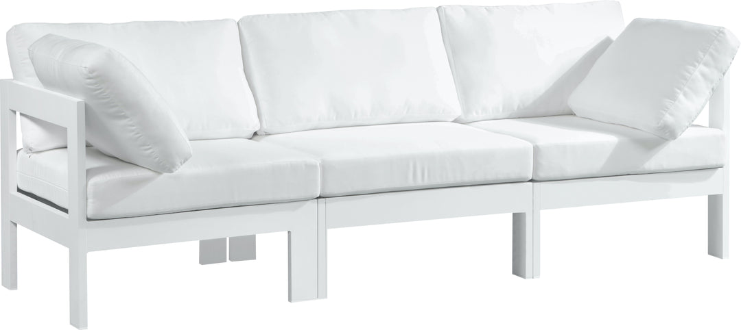 Nizuc - Outdoor Patio Modular Sofa - White - Modern & Contemporary