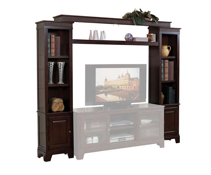 Halden - Entertainment Center - Merlot