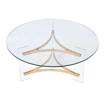 Sosi - Coffee Table - Gold Finish