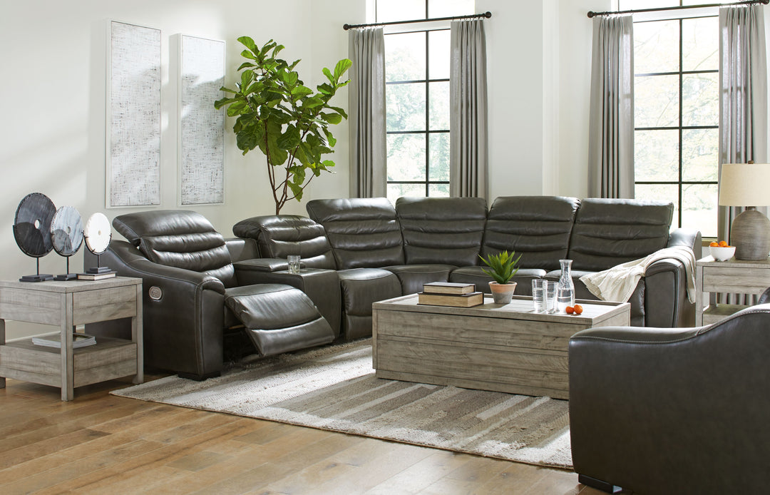 Center Line - Power Recliner Sectional