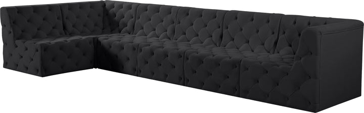 Tuft - Modular Sectional 6 Piece - Black