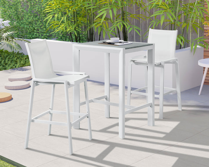 Nizuc - Outdoor Patio Square Bar Table