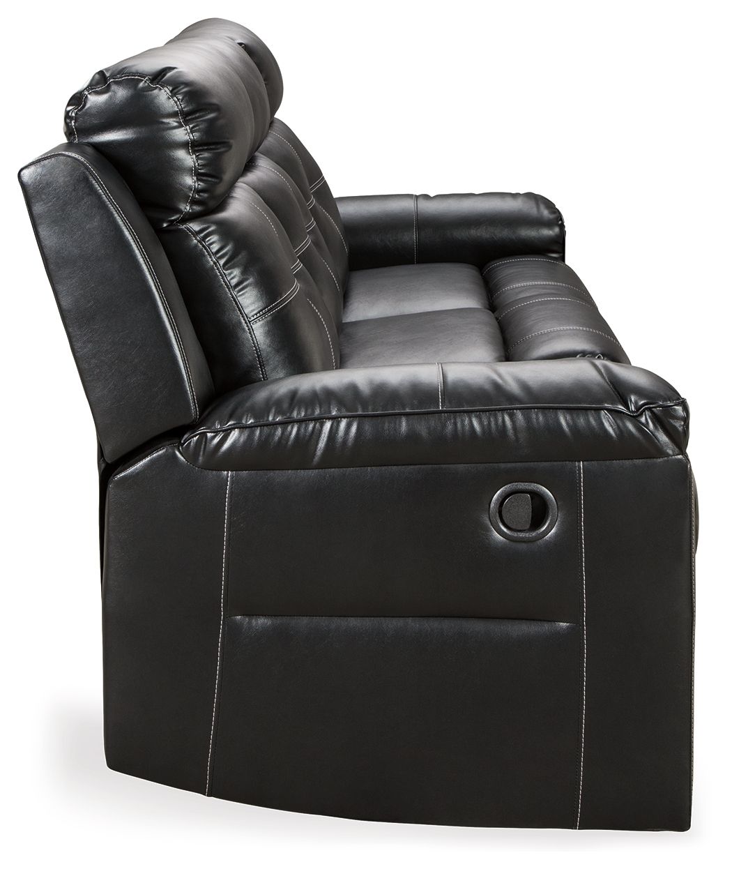 Kempten - Black - Reclining Sofa