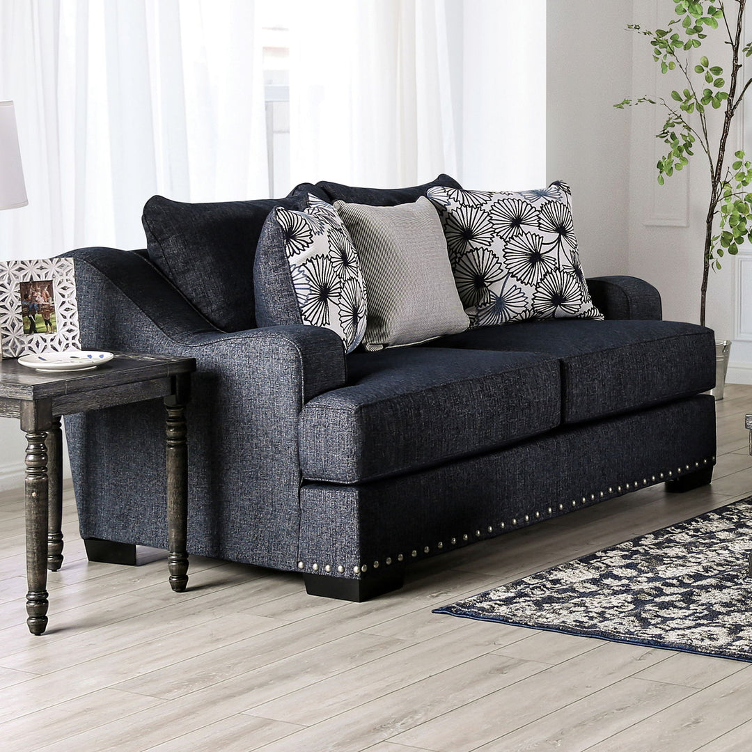 Sonora - Loveseat - Dark Navy