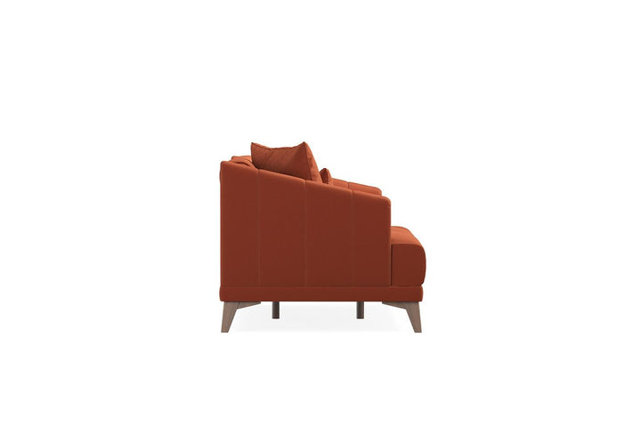 Orange Colt Feather Sona 2-Seater Sofa