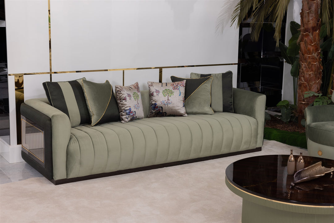 Hermes Sofa 4 Seater (Wood)