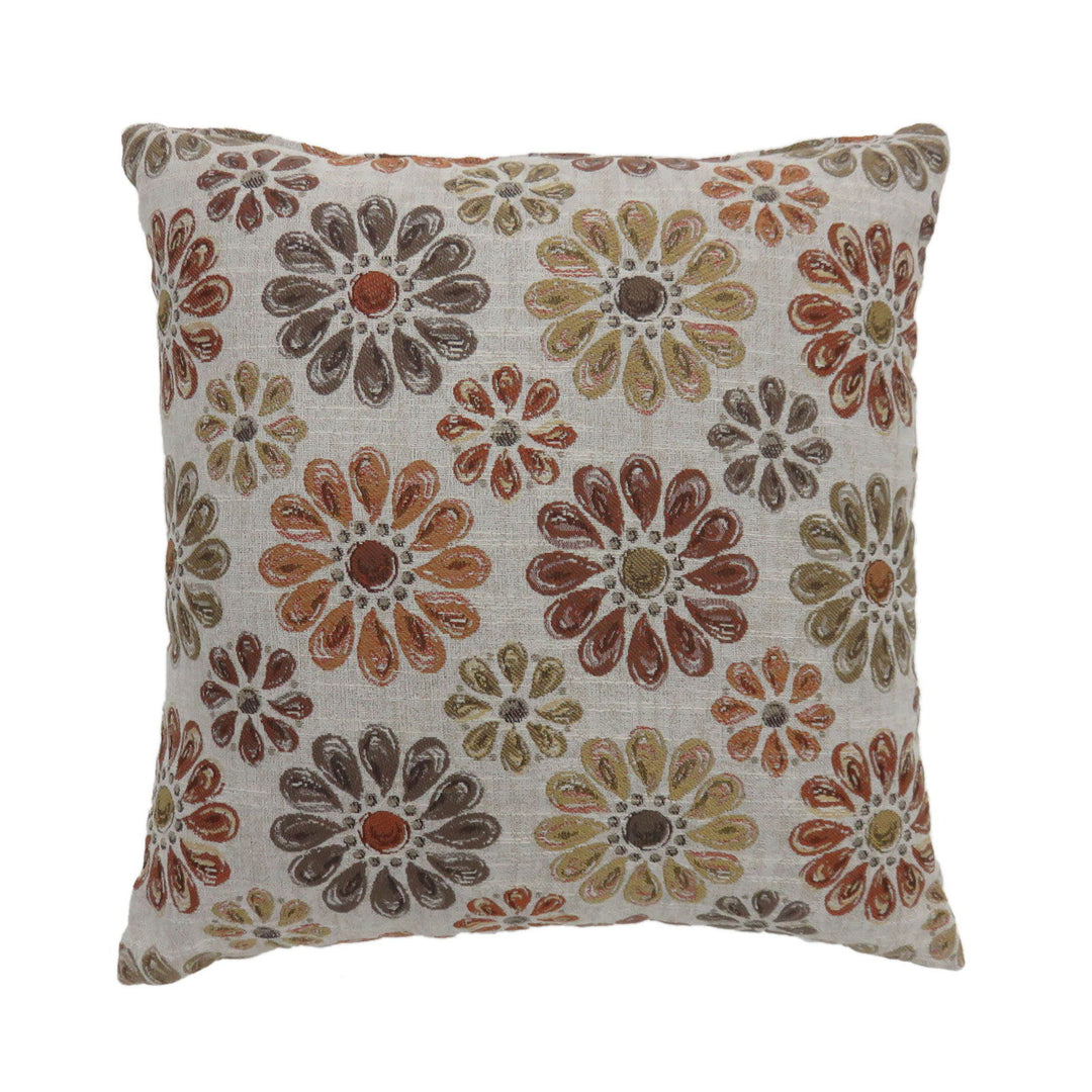 Kyra - Pillow 18" (Set of 2) - Orange / Multi