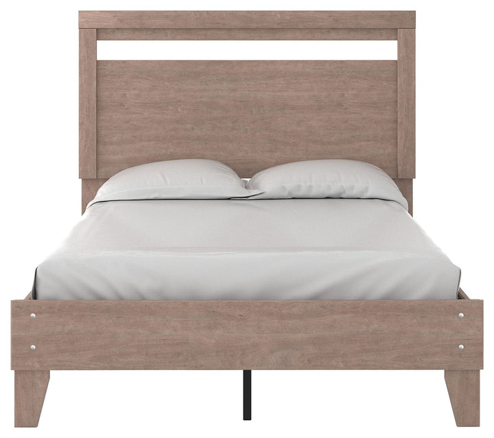 Flannia - Panel Platform Bed