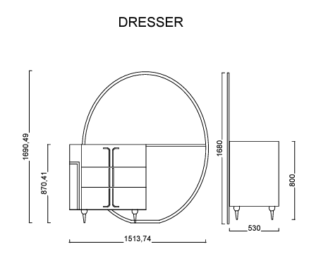 Arya Dresser