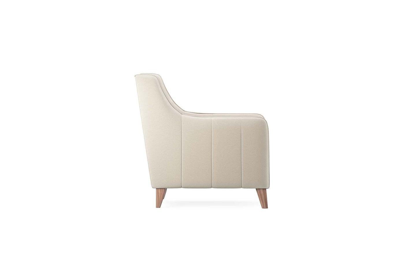 Taupe Colt Feather Fabia Armchair