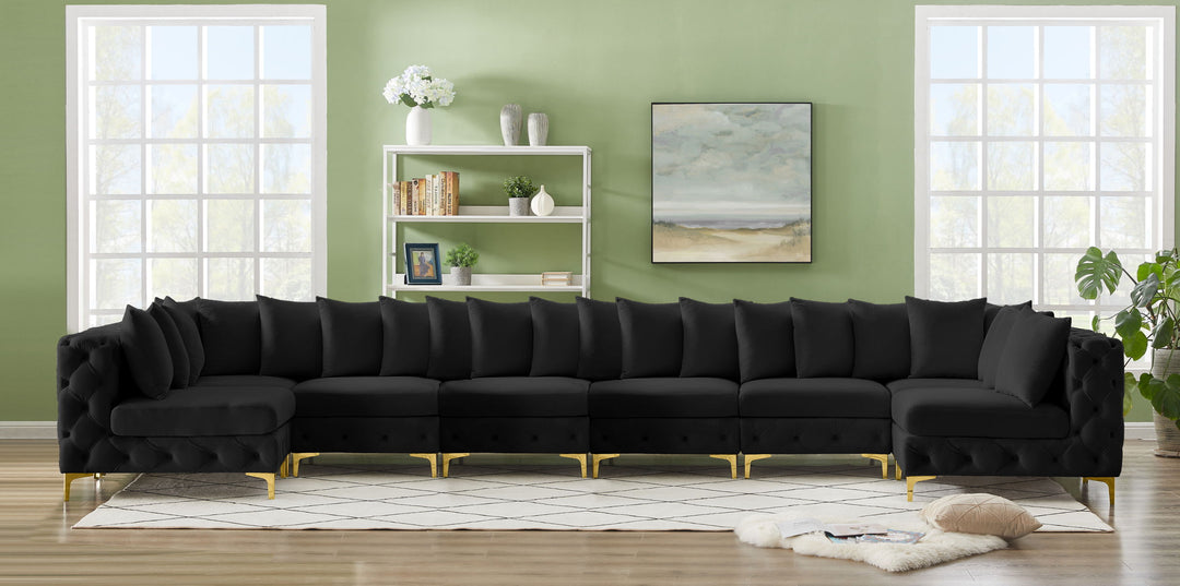 Tremblay - Modular Sectional 8 Piece - Black