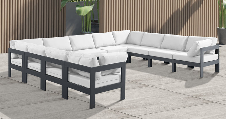 Nizuc - Outdoor Patio Modular Sectional 11 Piece - White