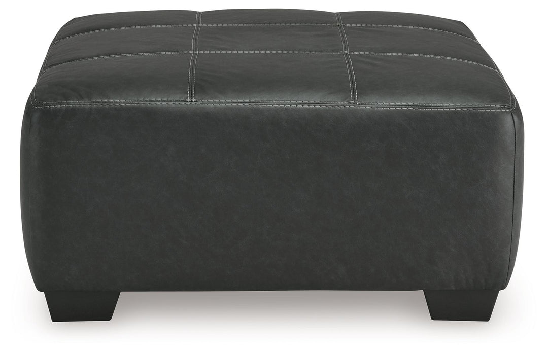 Brixley Pier - Graphite - Oversized Accent Ottoman