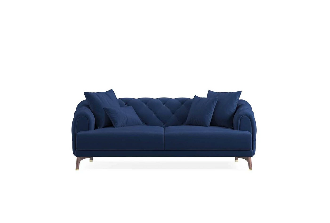 Navy Blue Colt Feather Navona 2.5-Seater Sofa