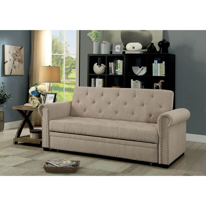 Iona - Futon Sofa - Beige