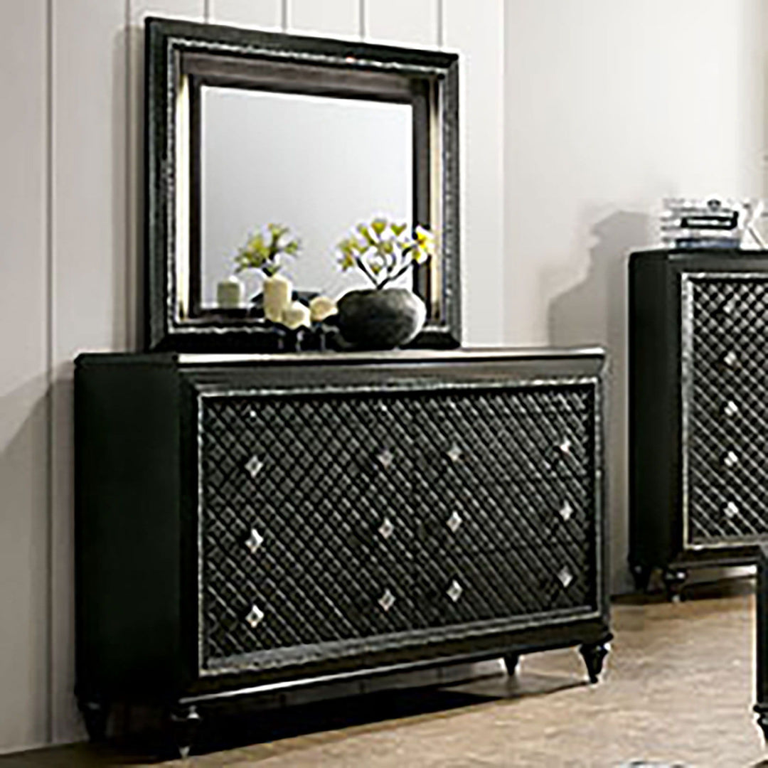 Demetria - Dresser - Metallic Gray