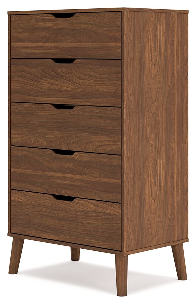 Fordmont - Auburn - Five Drawer Chest