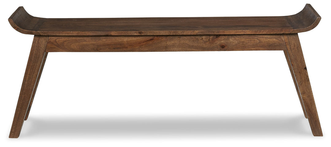 Tamish - Medium Brown - Accent Bench