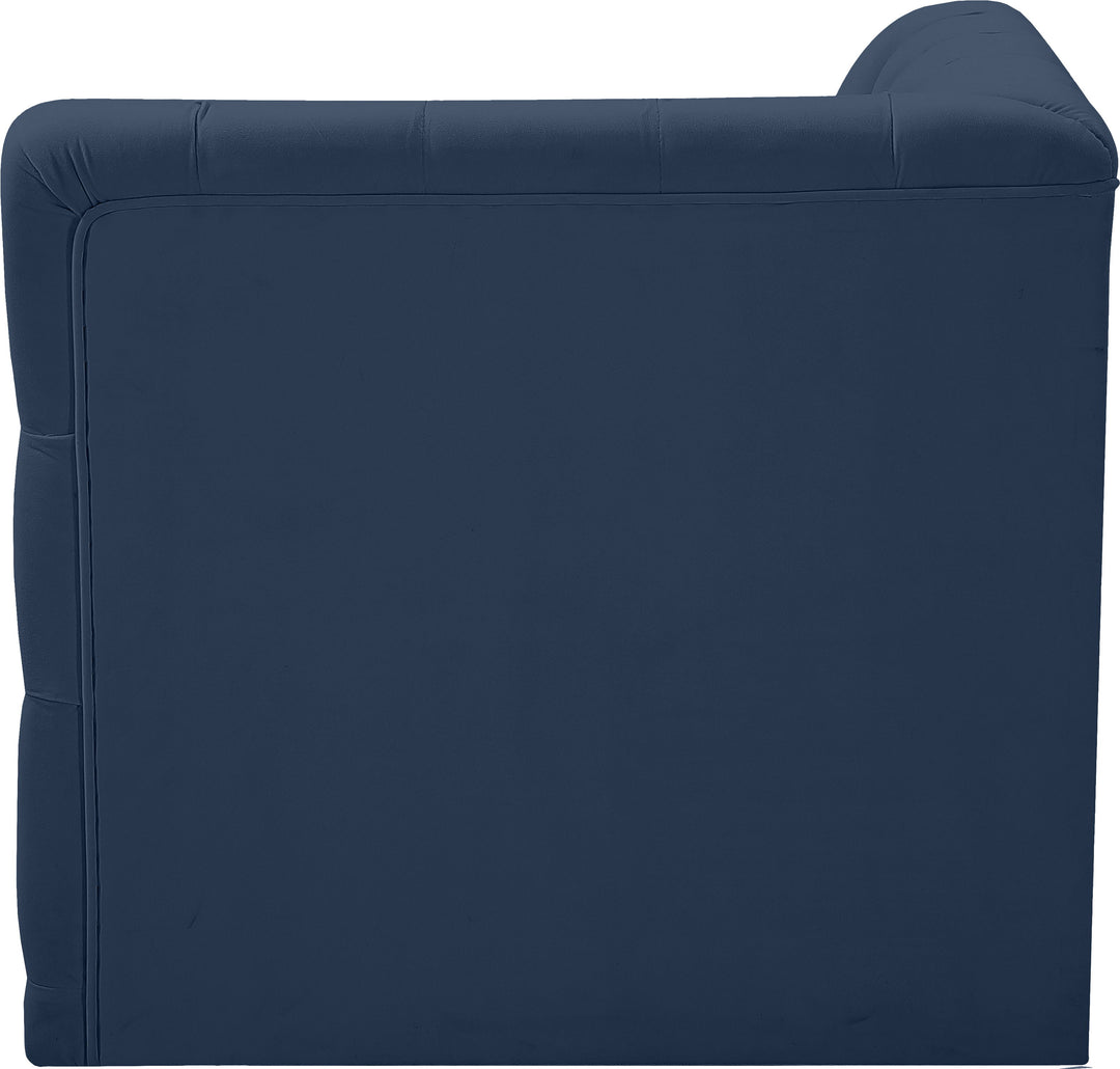 Tuft - Corner Chair - Navy