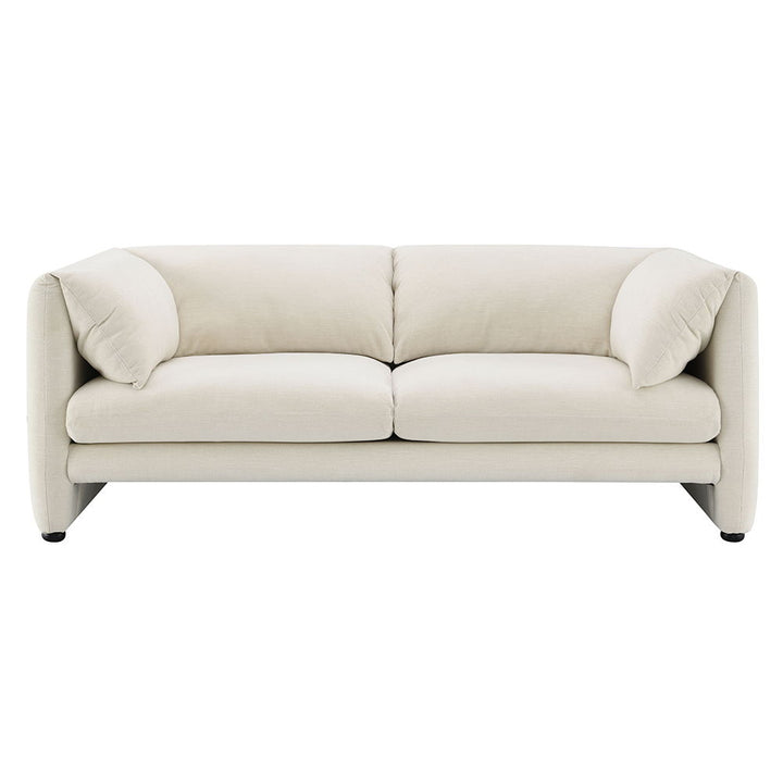 Jaeda - Loveseat - Beige Linen