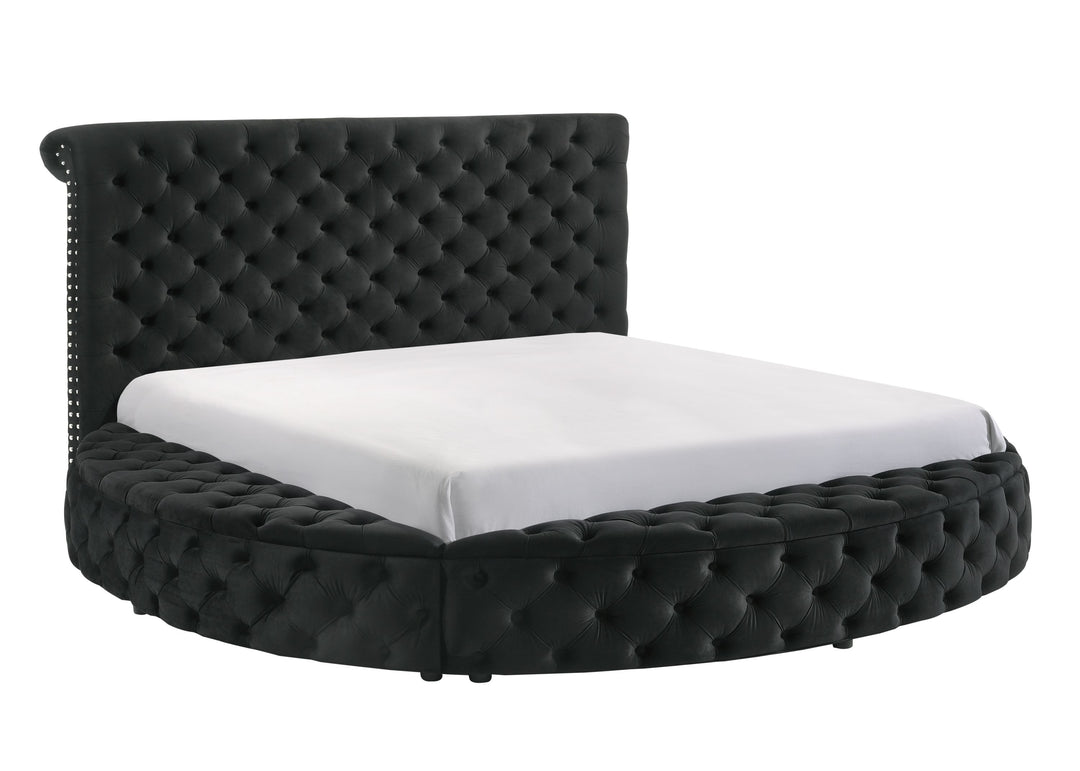 Brigitte - King Storage Bed - Black