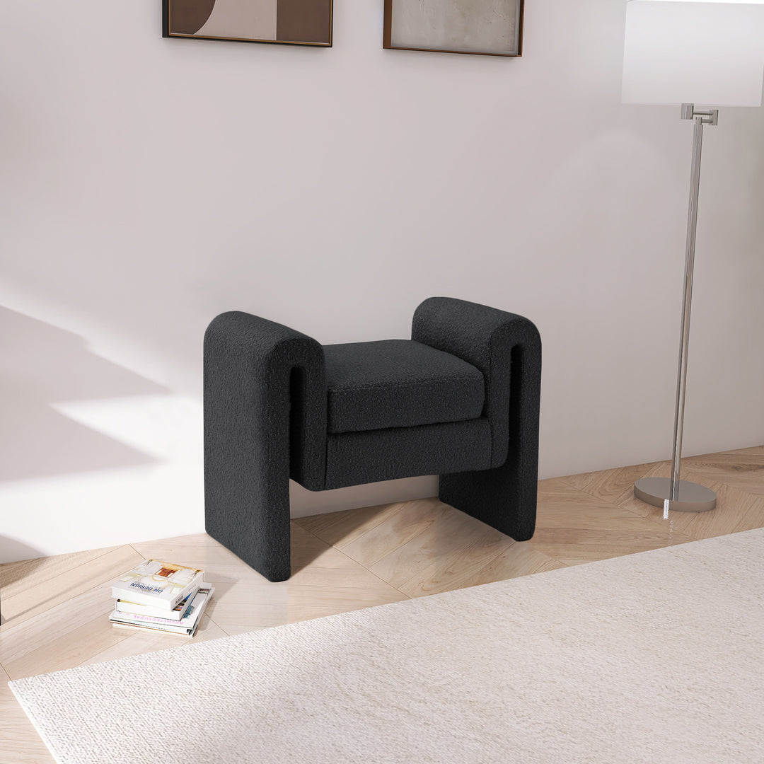 Stylus - Bench - Black - Fabric