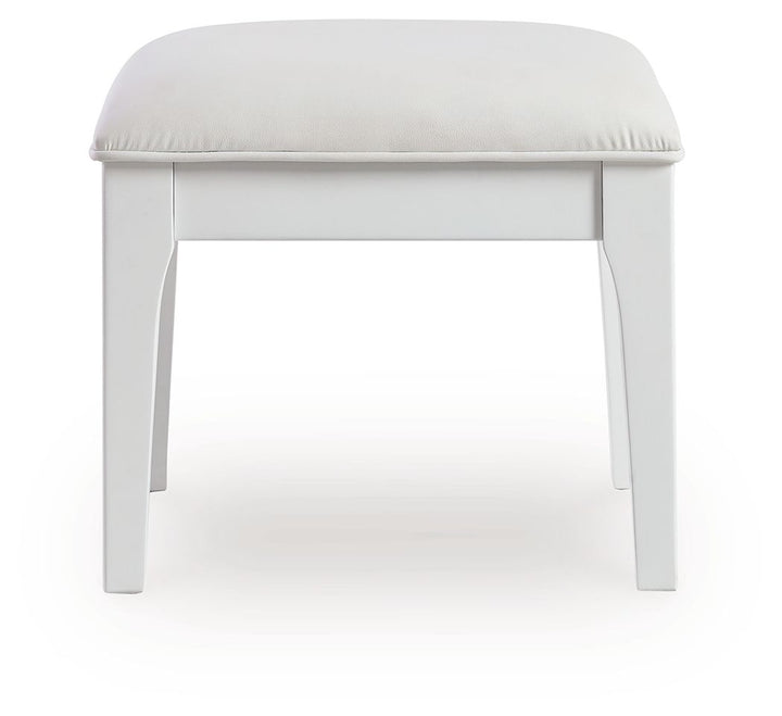 Chalanna - White - Vanity Stool