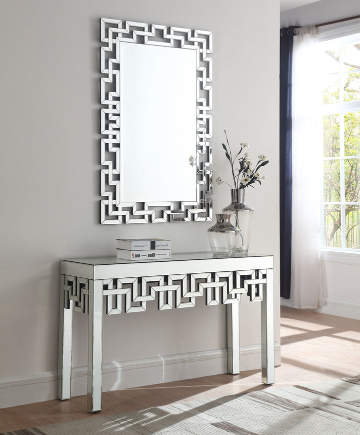 Aria - Console Table - Pearl Silver