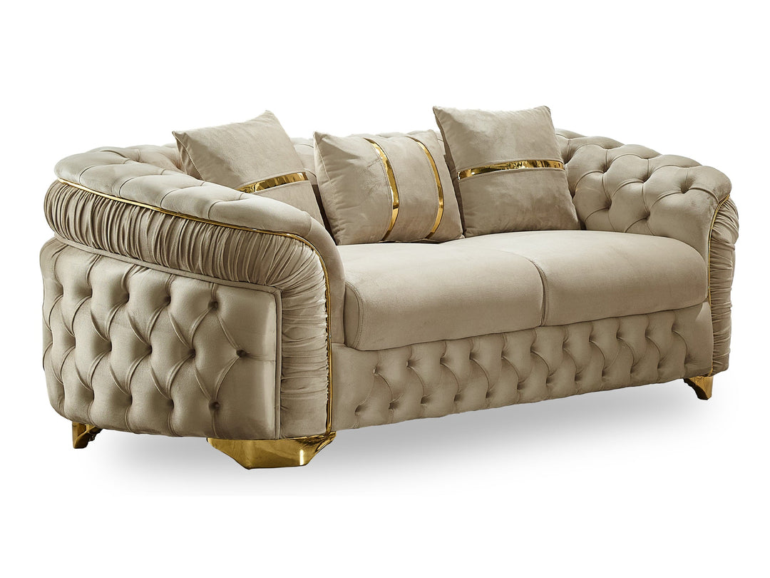 Arizona 80" Wide Tufted Loveseat