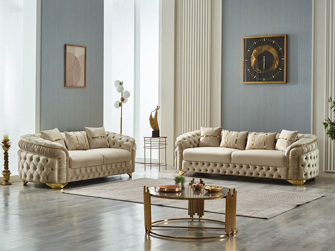 Arizona 80" Wide Tufted Loveseat