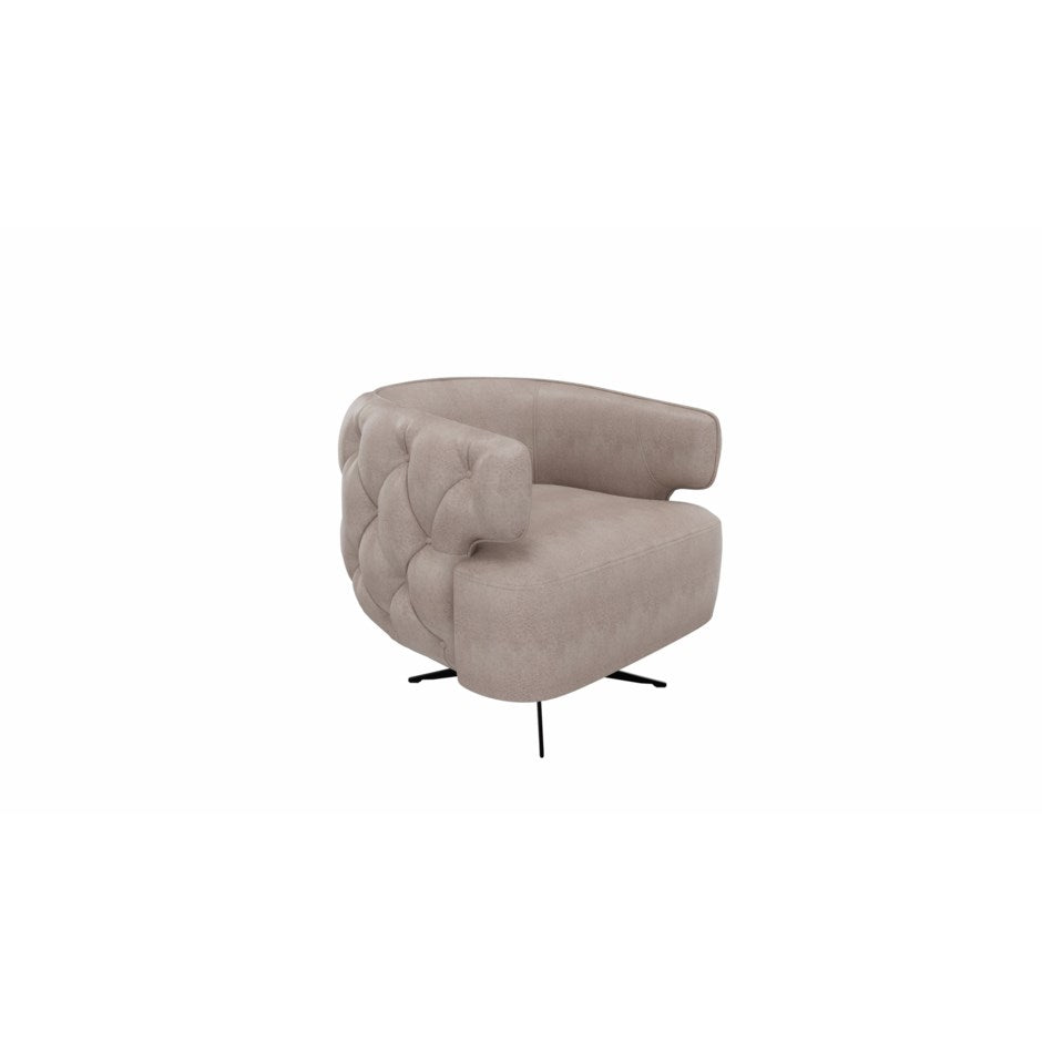 Sirona Armchair - Swivel Leg - Tufted