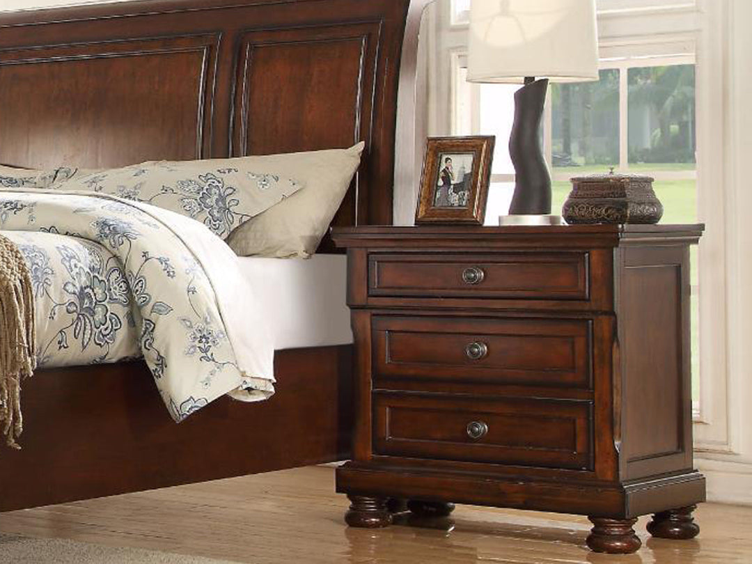 Baltimore 30" Tall 3 Drawer Nightstand