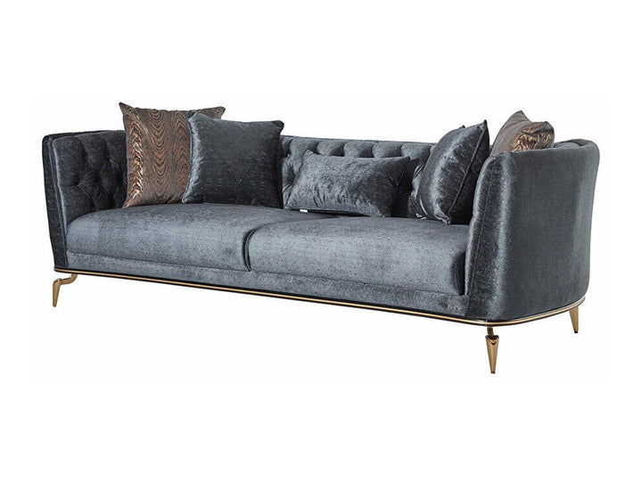 Plaza 94" Wide Tufted Sofa