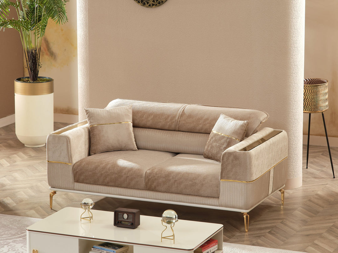 Berlin 73" Wide Extendable Loveseat