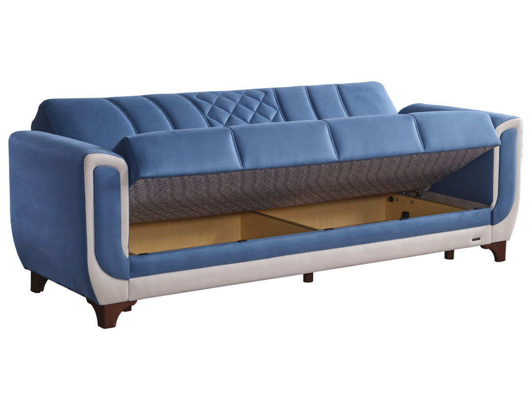 Berre 92" Wide Convertible Sofa