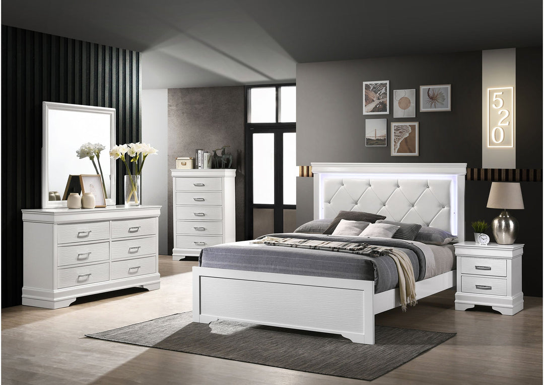 Brooklyn White Bedroom Set