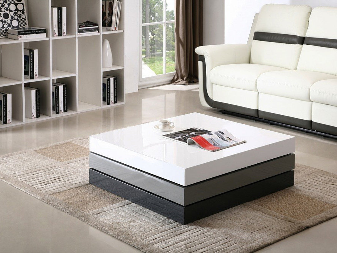 CW01 Modern 35.5" Wide Rotary Coffee Table