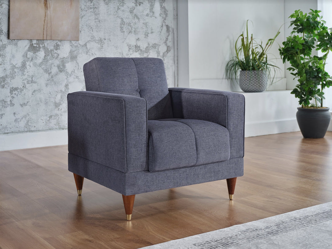 Camilla 31.5" Wide Square Armchair