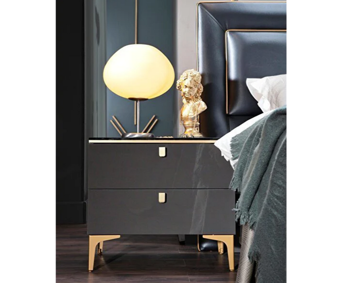 Carlino Nightstand (Prada Grey/ Carlino Mrb)