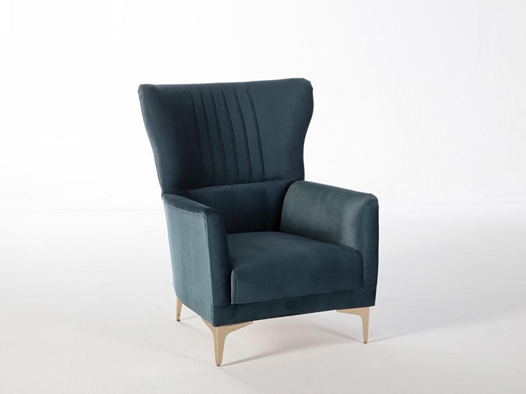 Carlino 30" Wide Square Armchair