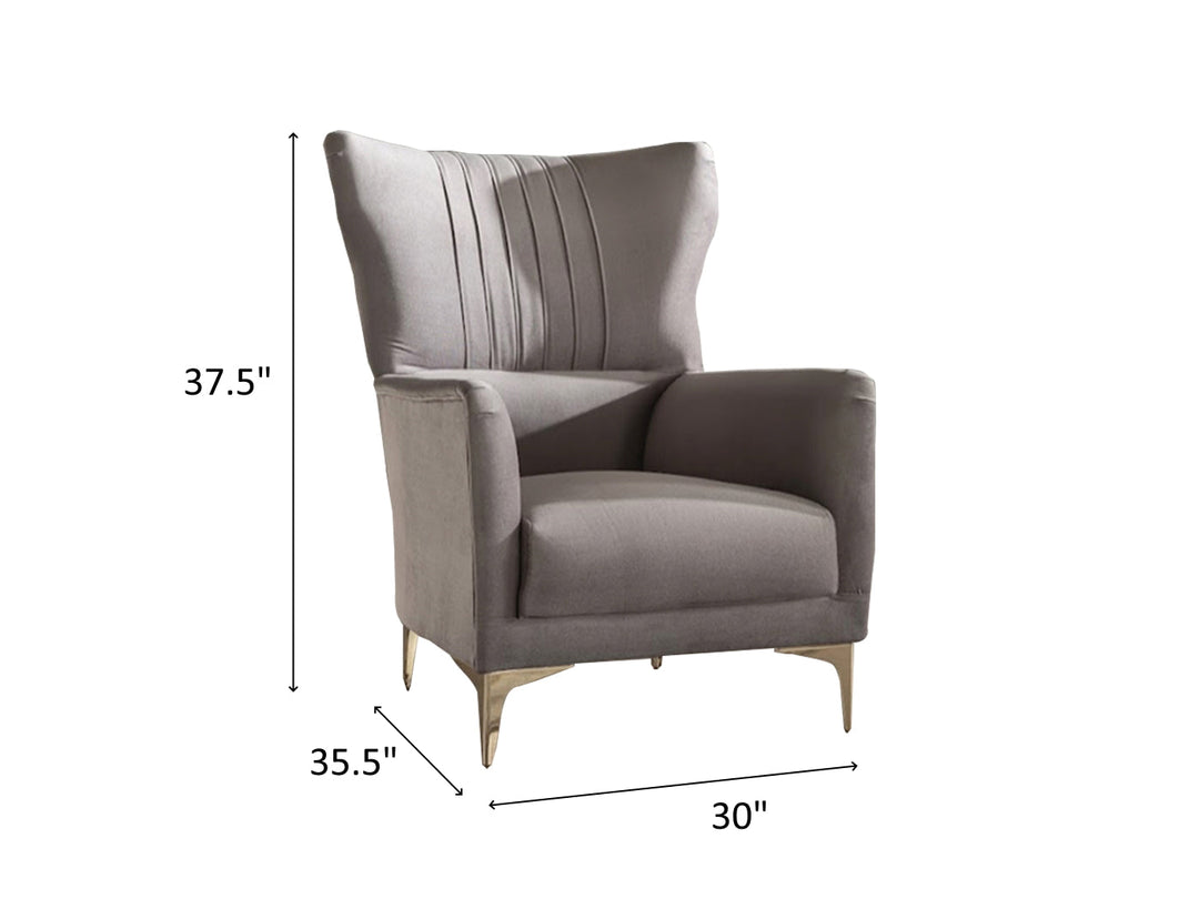 Carlino 30" Wide Square Armchair