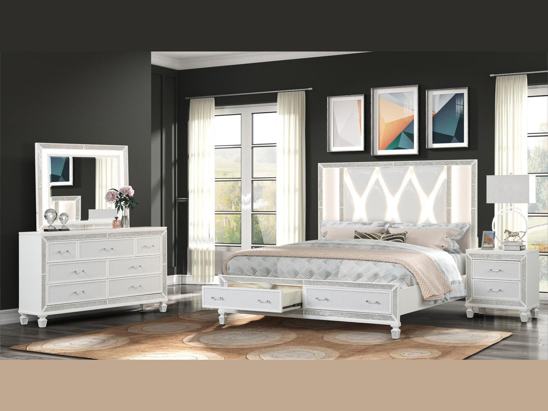 Crystal Platform Bed