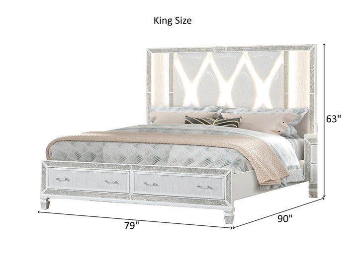 Crystal Platform Bed