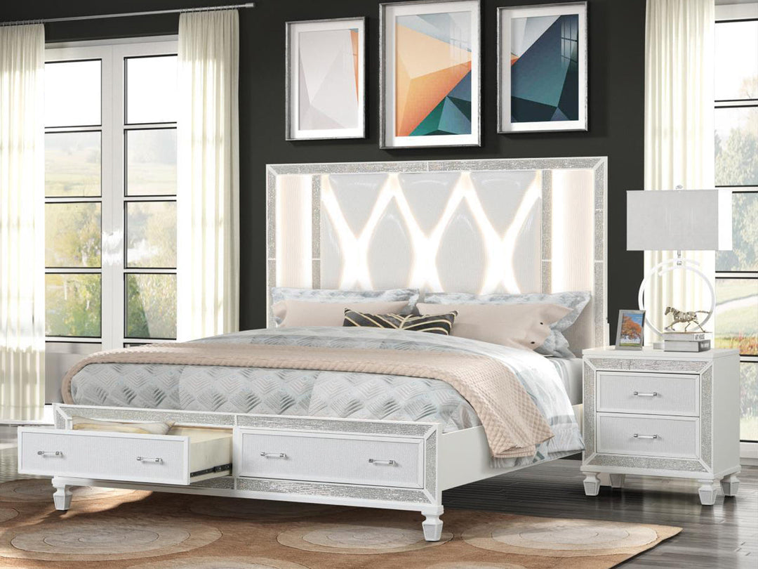 Crystal Platform Bed