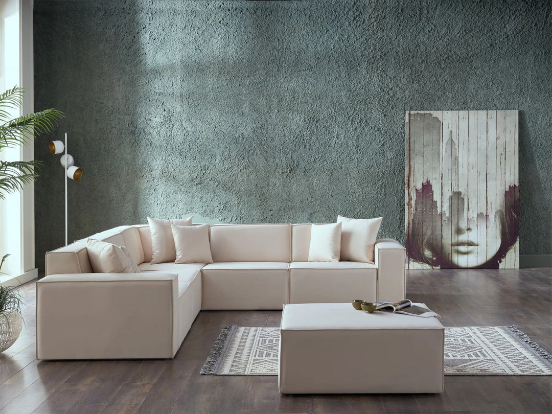 Daya Square Arm Modular Sectional