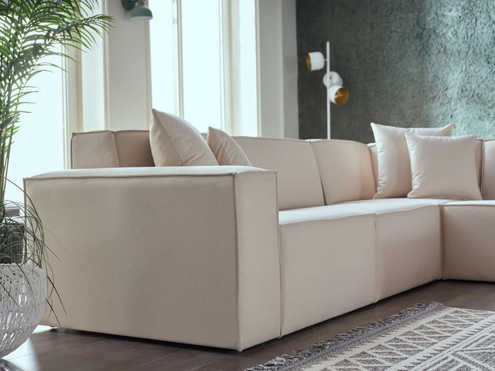 Daya Square Arm Modular Sectional